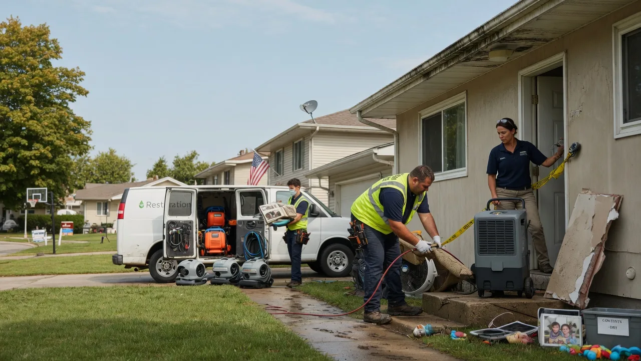 Water Damage Restoration in Greenfield, IN near me